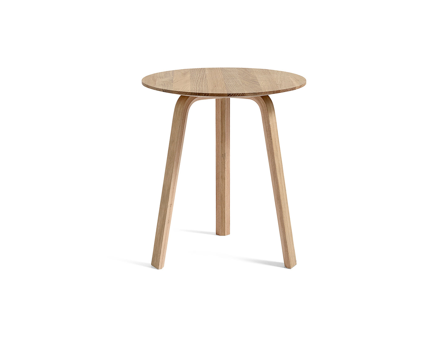 Bella Coffee Table by HAY - D45, H49 / Water-Based Lacquered Oak