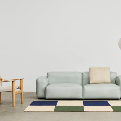 Bernard Easy Chair by HAY - Lacquered Oak / Raw Canvas