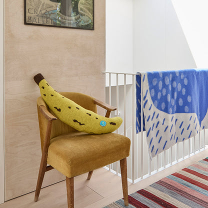 Banana Shaped Cushion by Donna Wilson