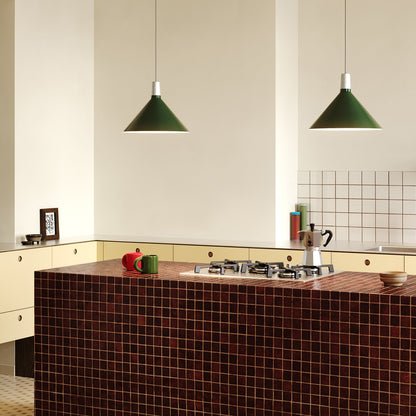 Bower Pendant Light by Tala - Medium / Dark Green