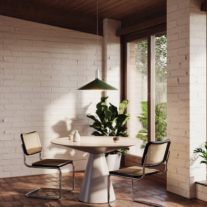 Bower Pendant Light by Tala - Large / Dark Green