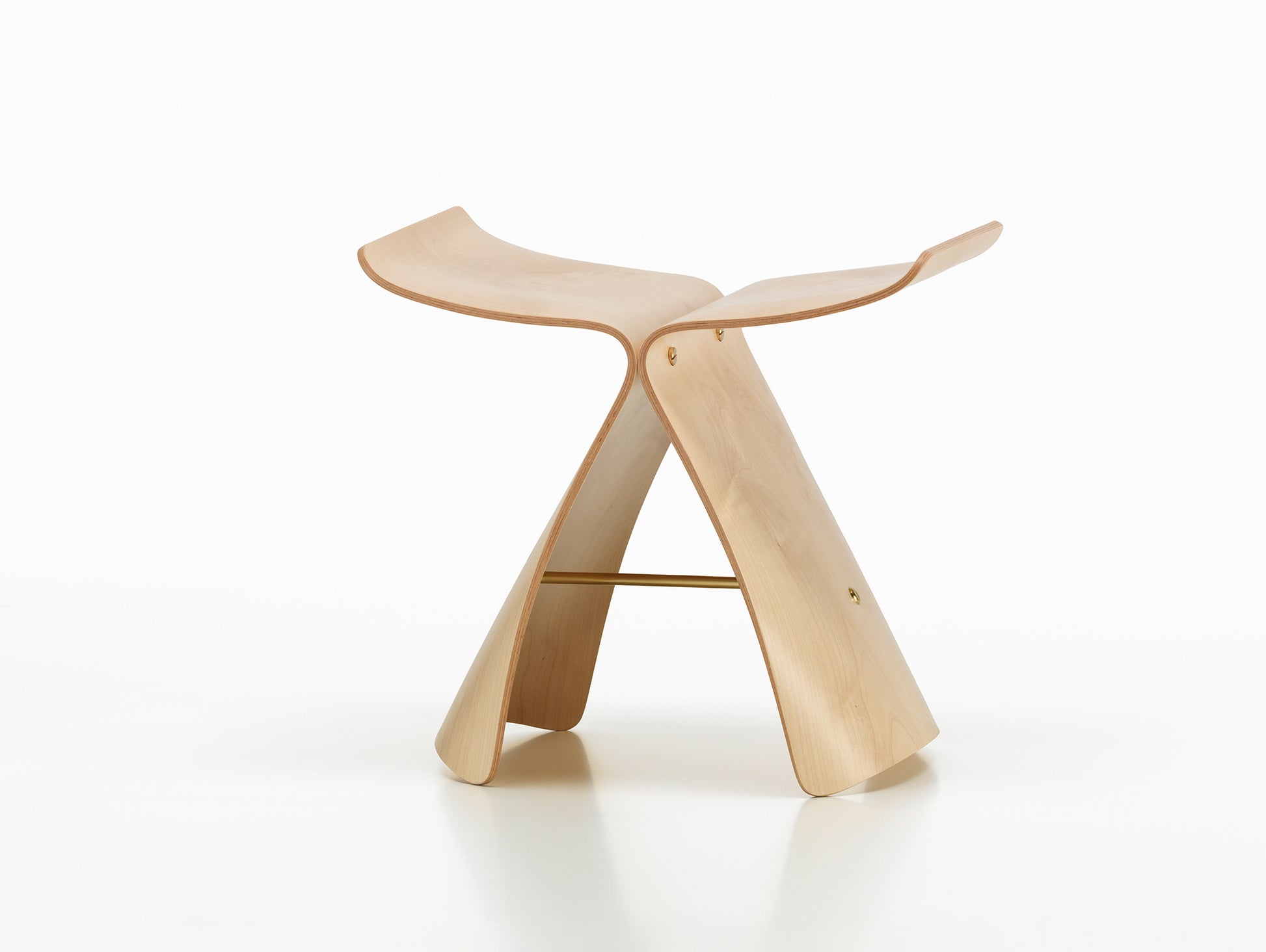 Butterfly Stool by Vitra - Maple