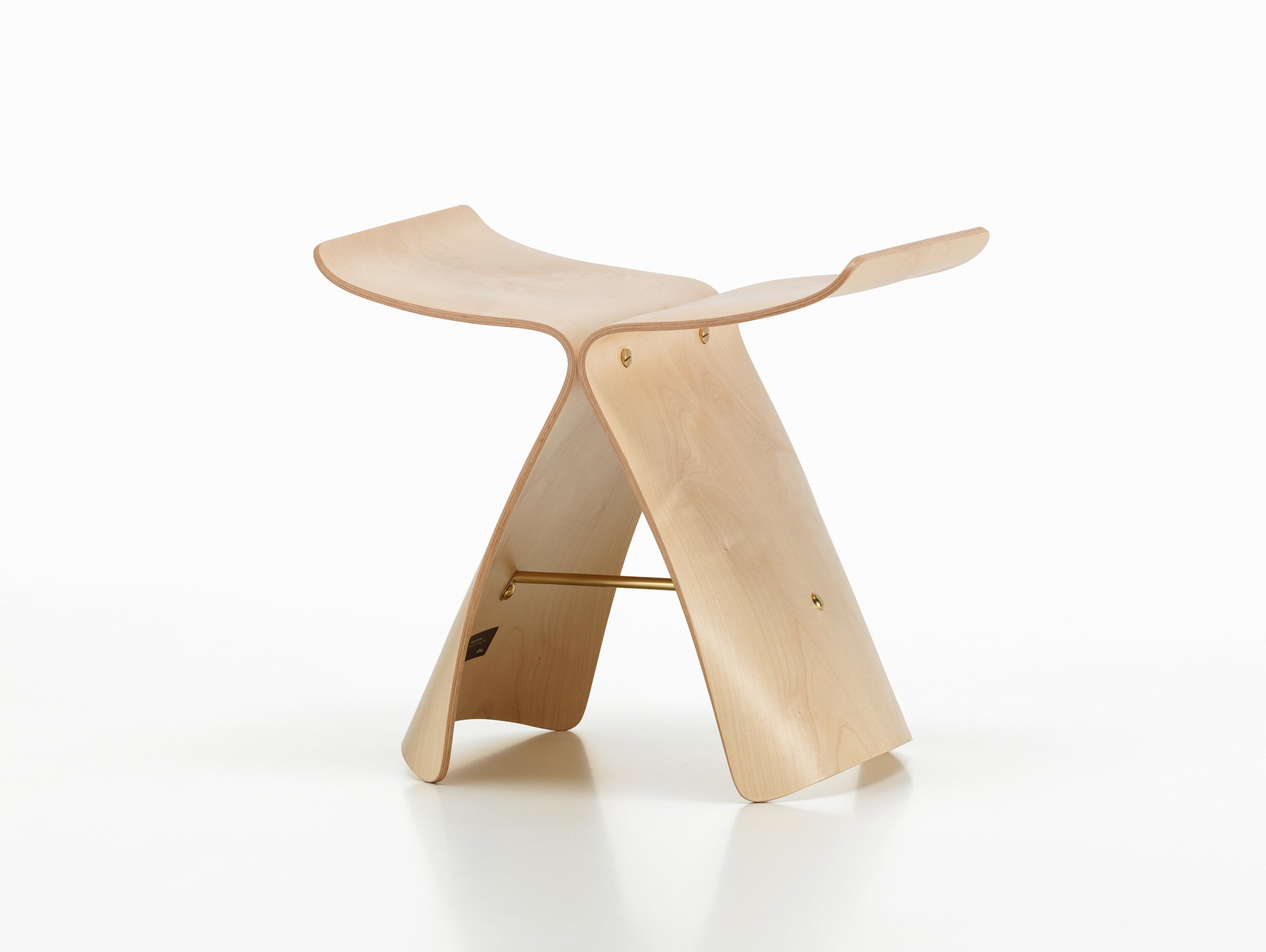 Butterfly Stool by Vitra - Maple