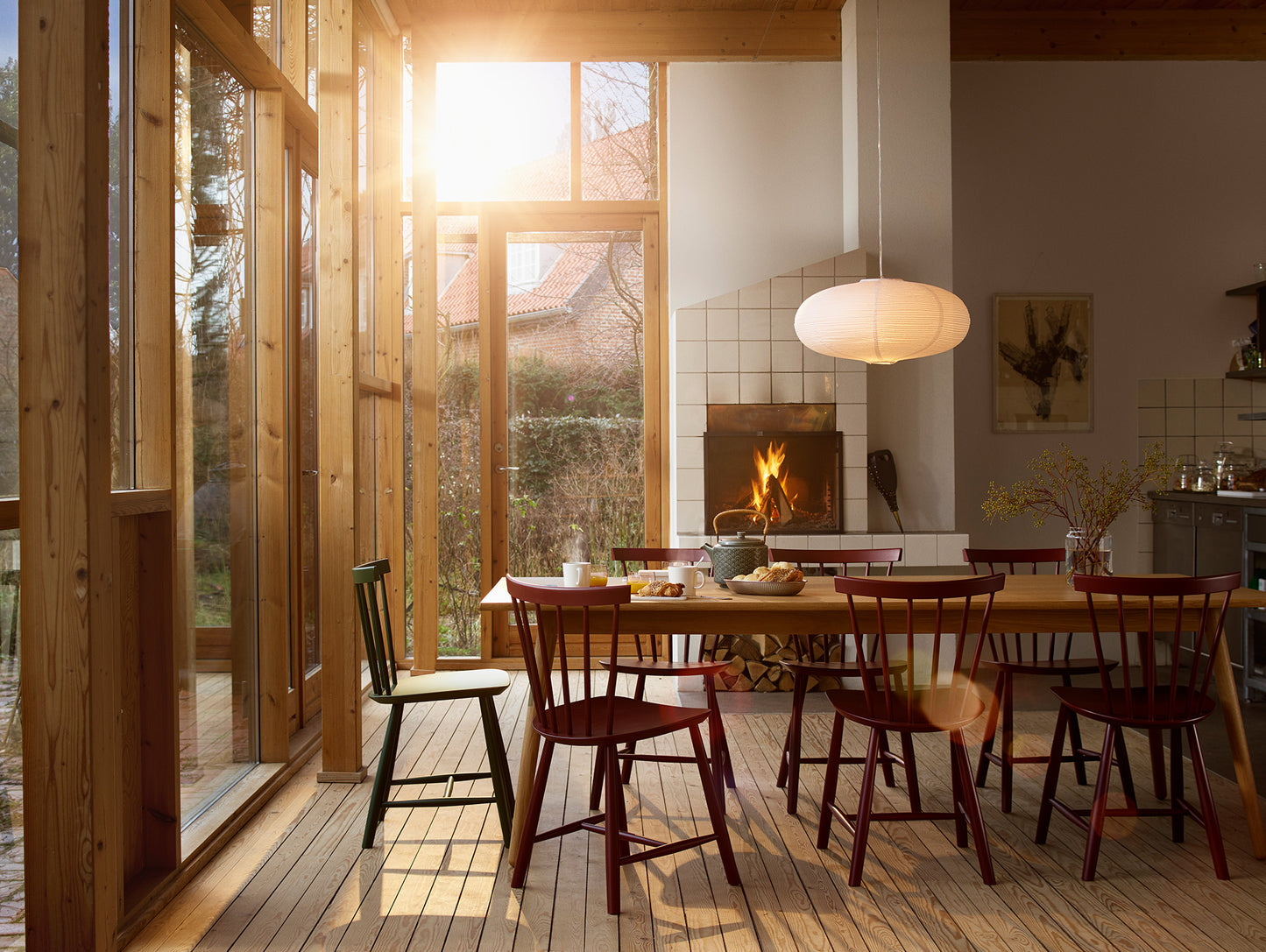 J46 Chair by FDB Mobler