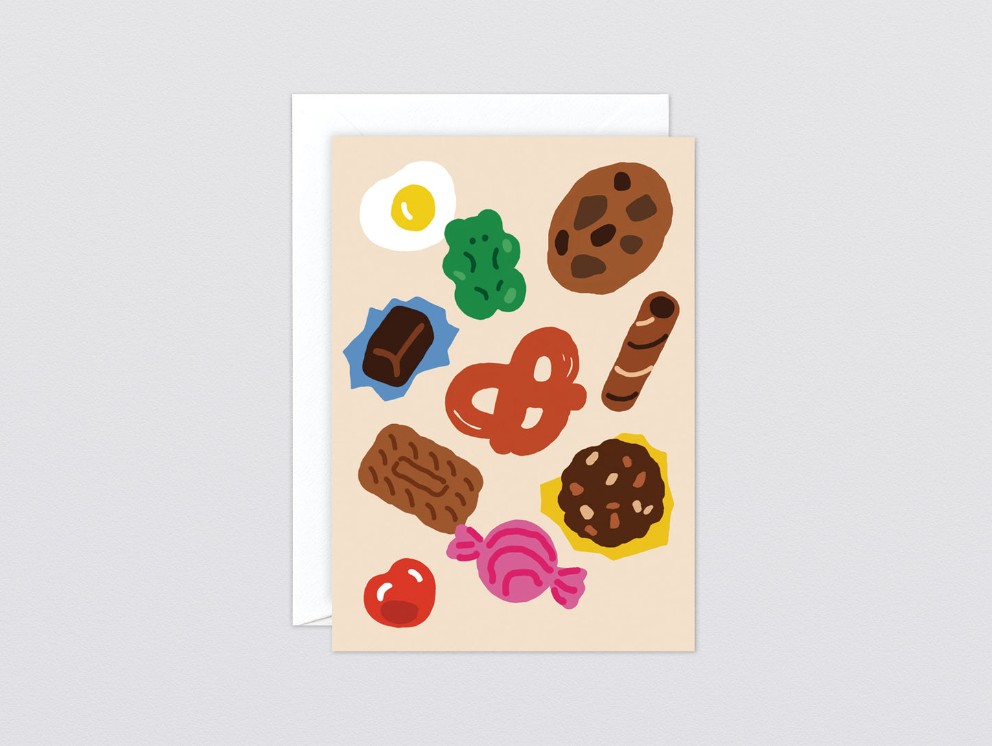 'Sweets' Greetings Card by Wrap