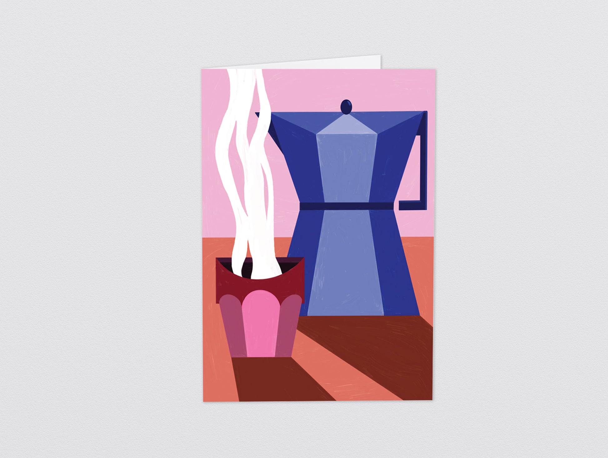 Coffee Art Card by Wrap