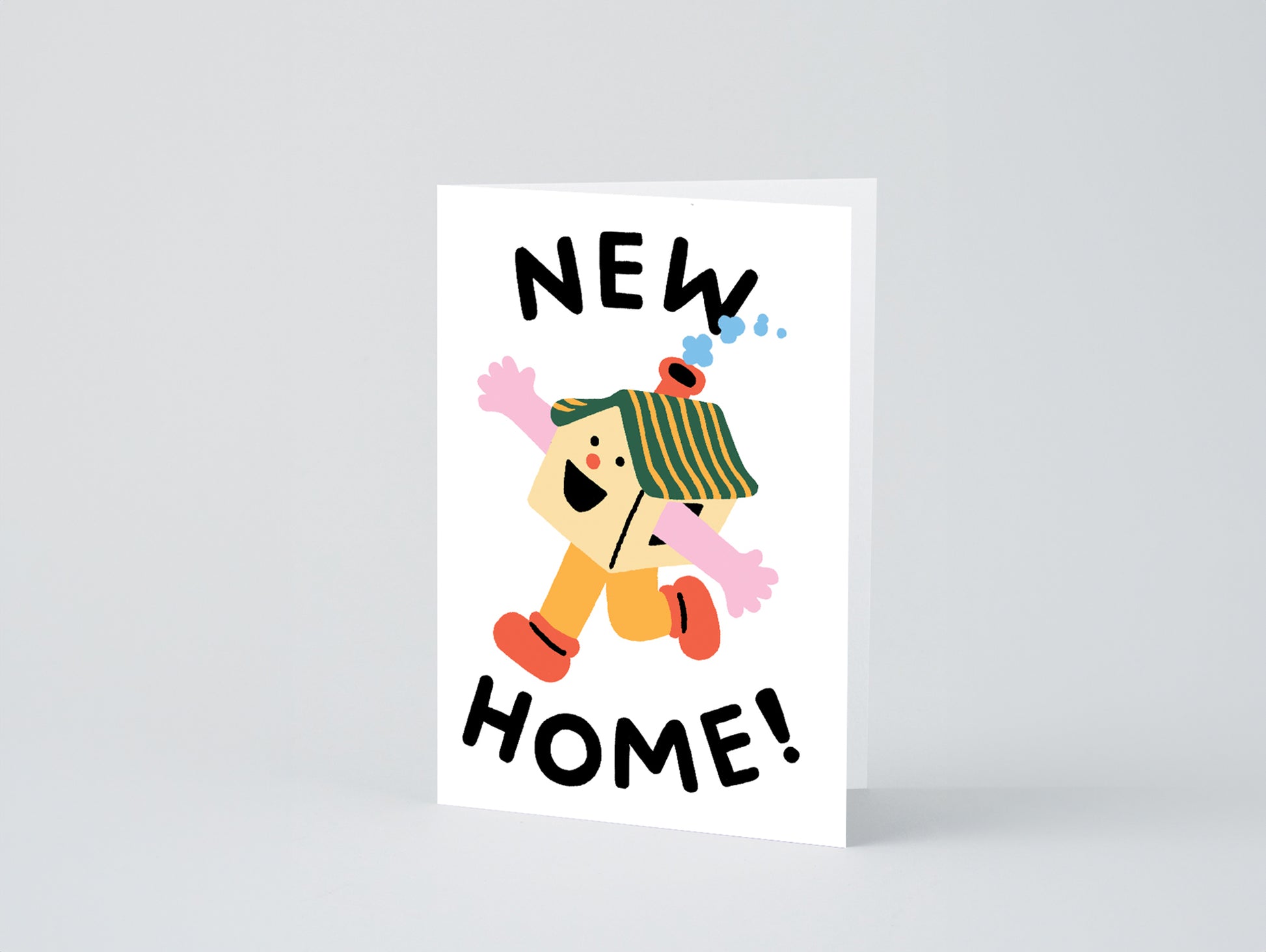 'Happy House' Greetings Card by Wrap