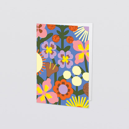 'Flowers' Art Card by Wrap