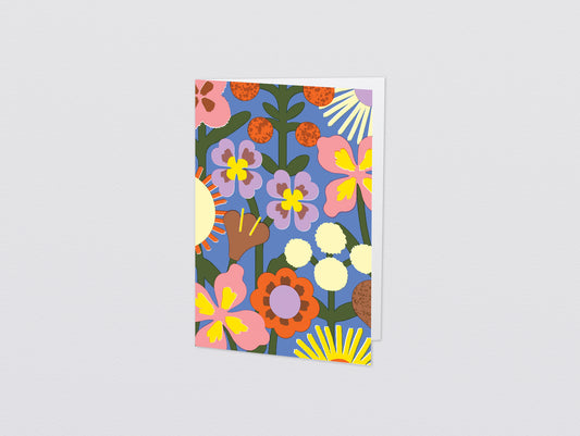 'Flowers' Art Card by Wrap