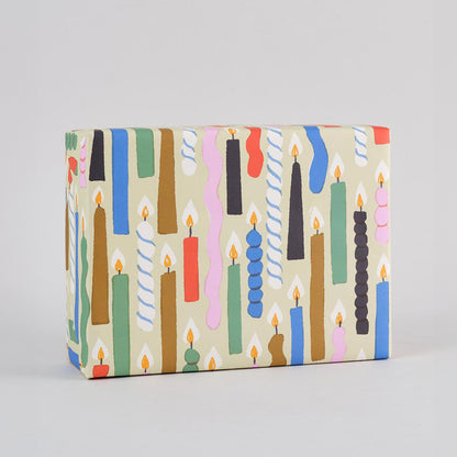 Candles Wrapping Paper  by Wrap