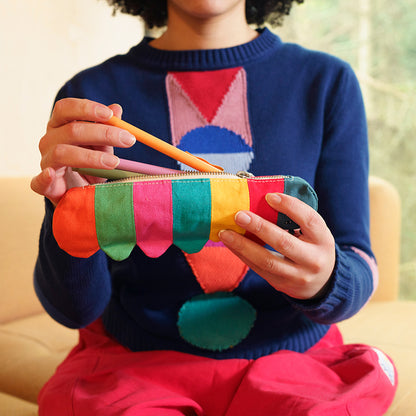 Casey Caterpillar Pencil Case by Donna Wilson