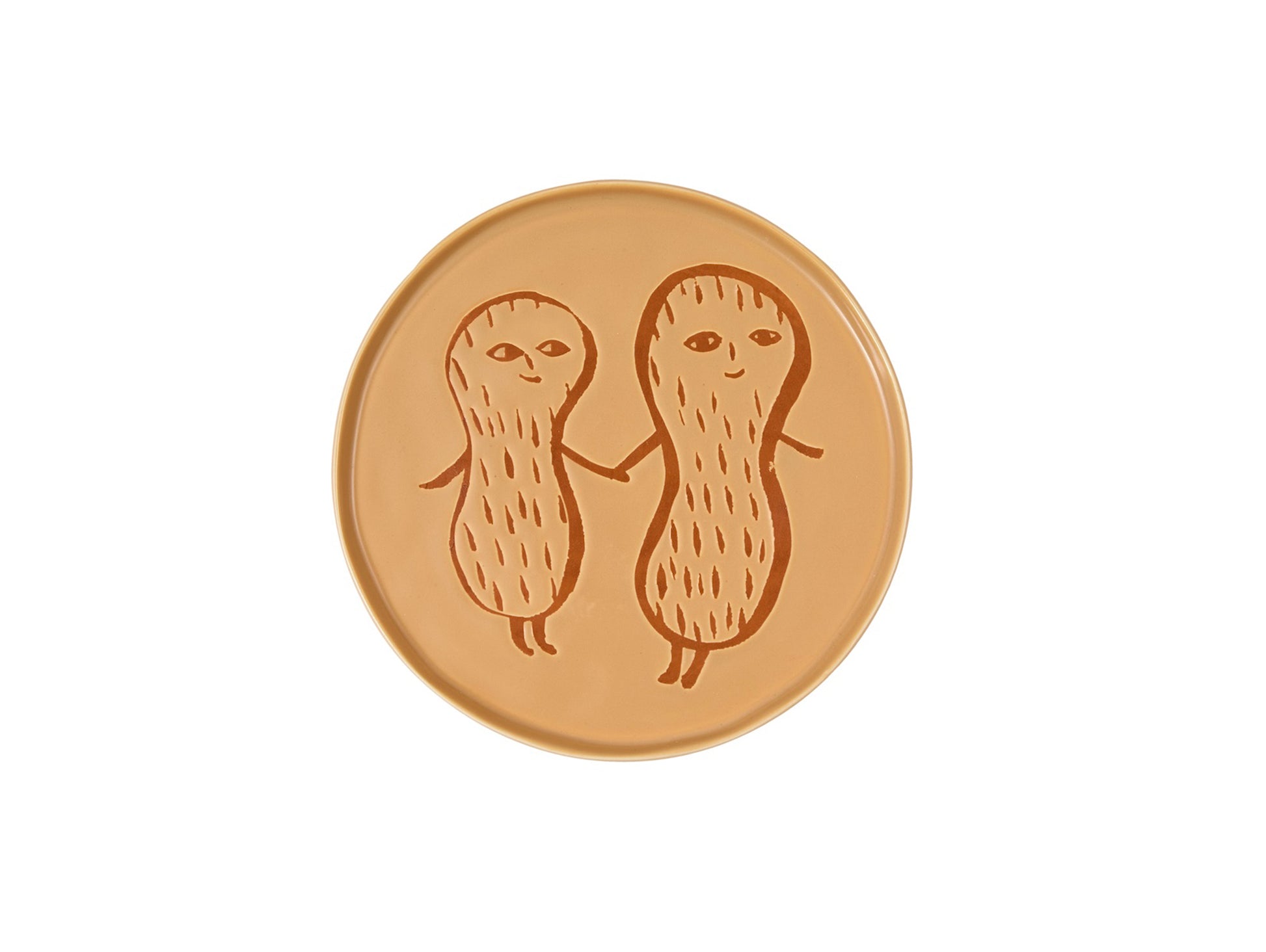 Peanut Side Plate by Donna Wilson