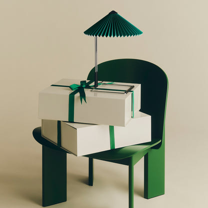 Matin Table Lamp - Mirror Plated Steel Base