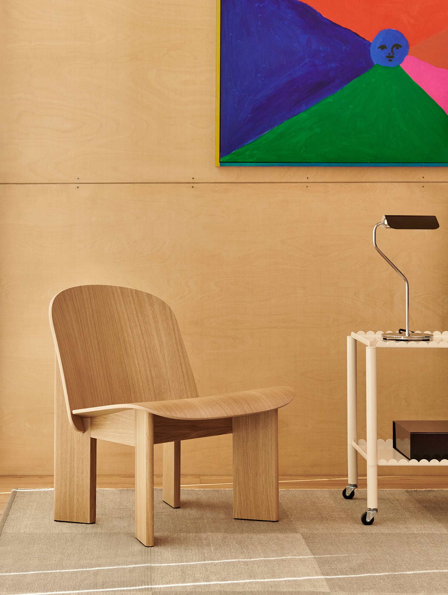 Apex Table Lamp by HAY - Iron Black 