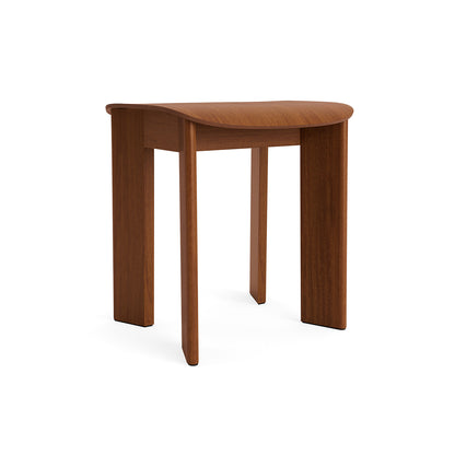 Chisel 10 Stool by HAY - Lacquered Walnut