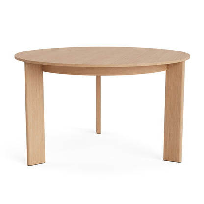 Chisel 20 Table Round by HAY - D127 cm / Lacquered Oak Veneer