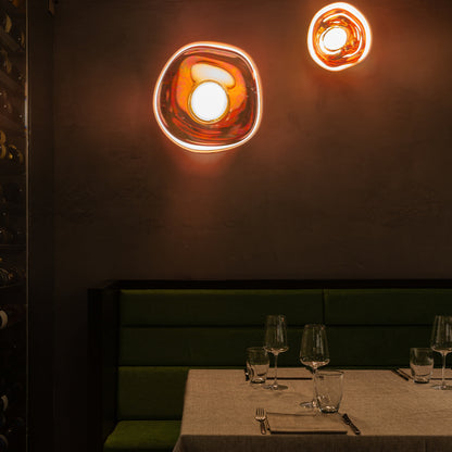 Melt Surface LED Wall Lamp by Tom Dixon