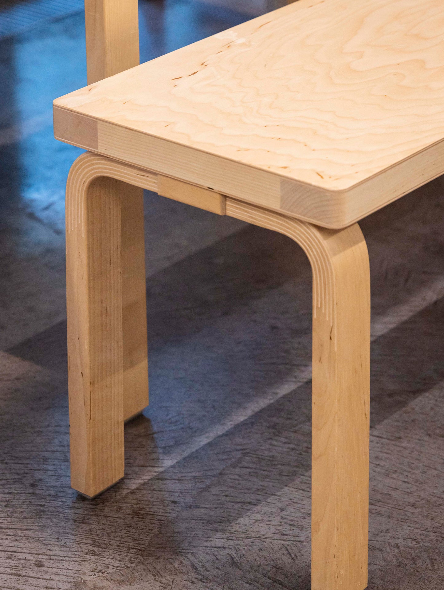 Bench 153B by Artek - Wild Matt Lacquered Birch 