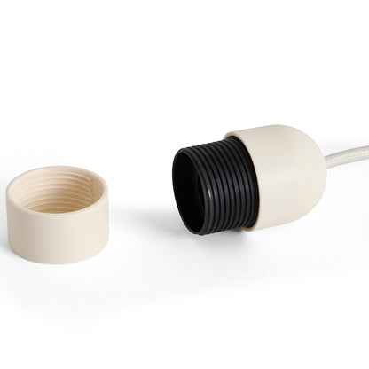 Common Table Cord Set by HAY - Clay White