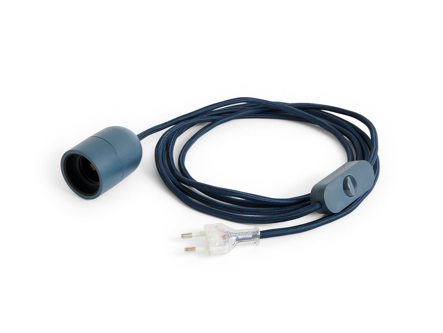 Common Table Cord Set by HAY - Anthracite Blue