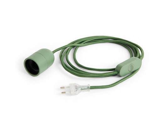 Common Table Cord Set by HAY - Garden Green