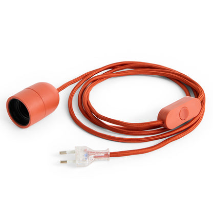 Common Table Cord Set by HAY - Rusty Red