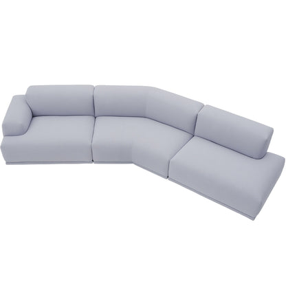 Connect 3-Seater Modular Sofa by Muuto / Configuration 4 / Acca 731