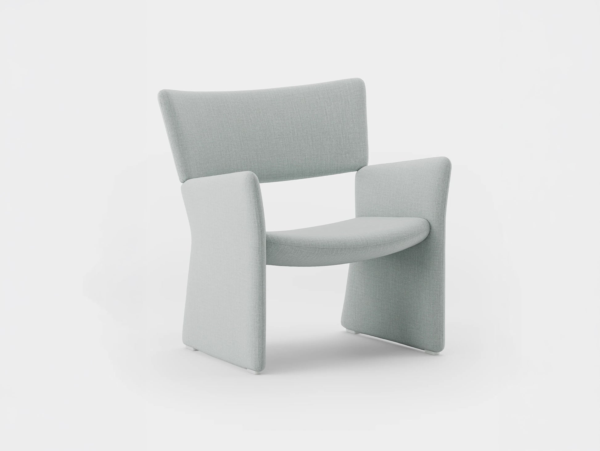 Crown Easy Chair by Massproductions - Linara 253 Swedish Grey