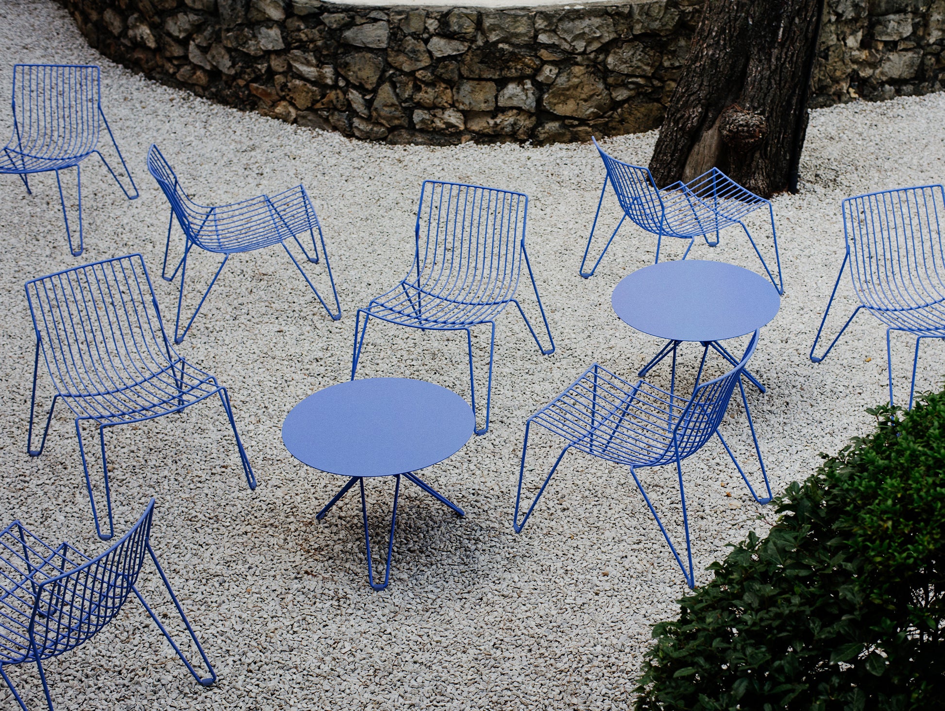 Tio Easy Chair by Massproductions - Overseas Blue