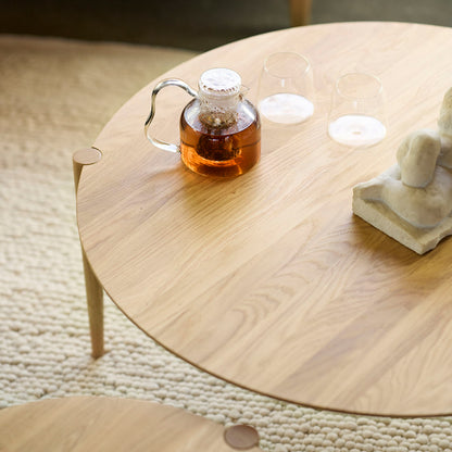 D102 SOS Coffee Table by FDB Mobler - Oiled Oak