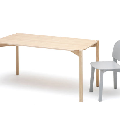 Castor Table by Karimoku New Standard - Lacquered Oak