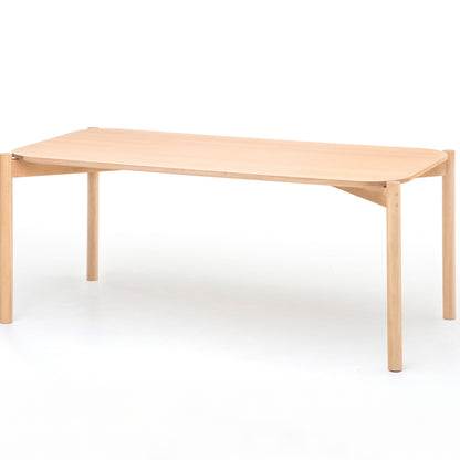 Castor Table by Karimoku New Standard - 180 x 85 cm / Lacquered Oak