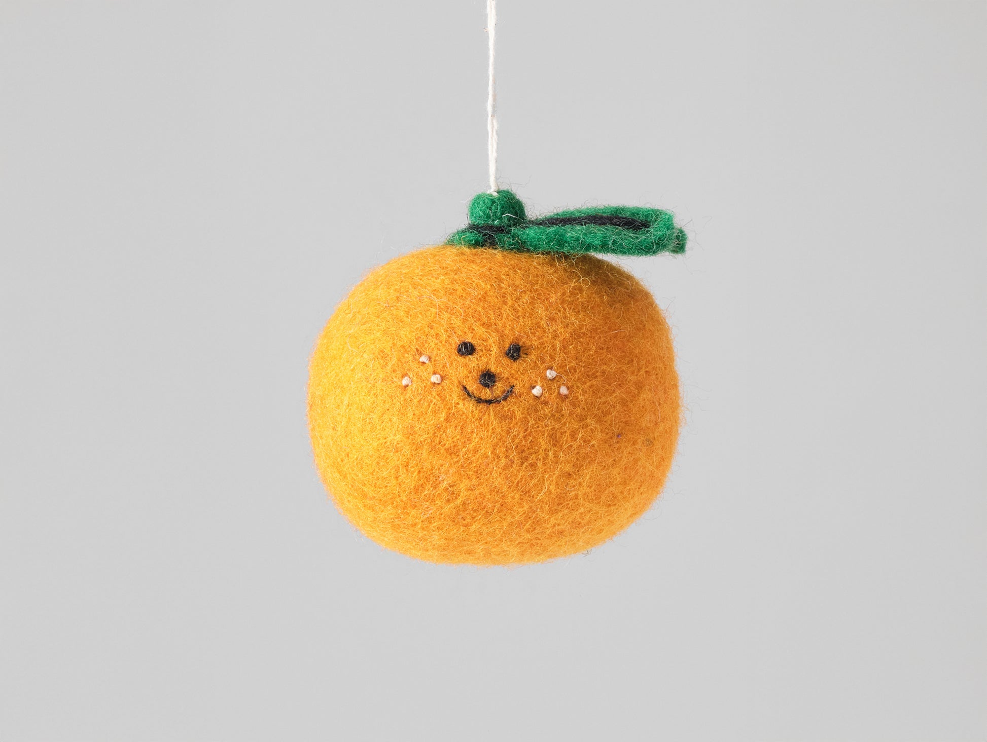 Clementine Felt Hanging Decoration