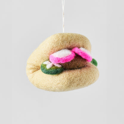 Felted Decorations by Wrap Stationery - Bao Bun