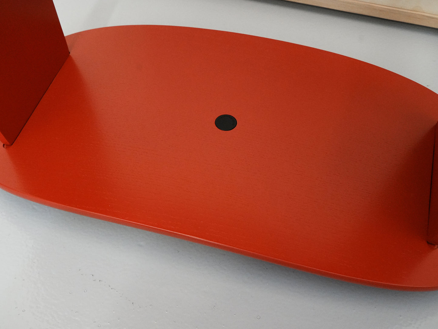 Harry Stool / Red Lacquered Oak / Ex-Display