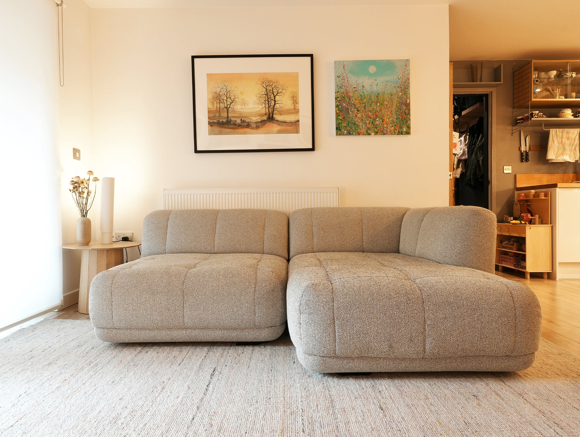 HAY Quilton Sofa / Modules 401 + 502 / Olavi 02 / Ex Display by HAY