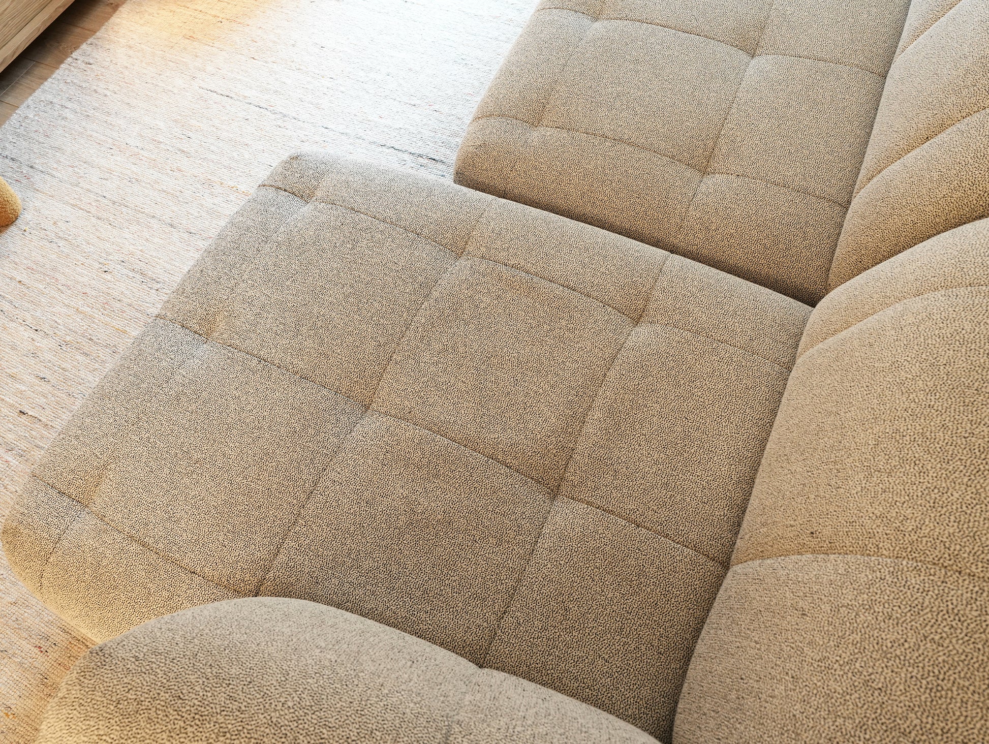 HAY Quilton Sofa / Modules 401 + 502 / Olavi 02 / Ex Display by HAY