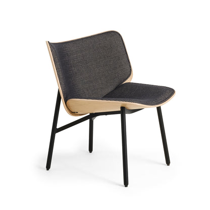 Dapper Lounge Chair by HAY - Lacquered Oak / Yuma 1010