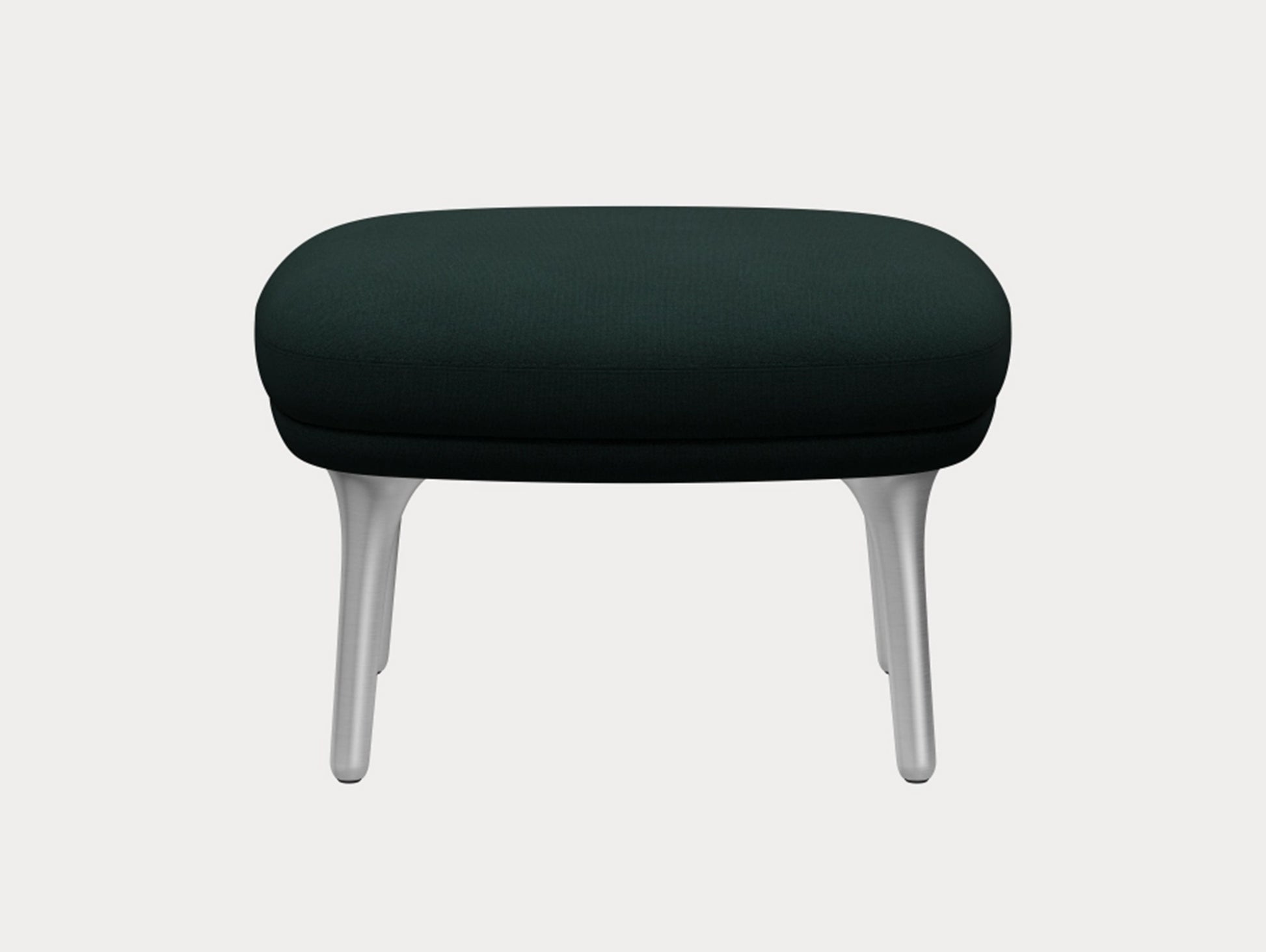 Fri Ottoman by Fritz Hansen - JH14 / Outside: Christianshavn 1161 / Seat: Christianshavn 1161