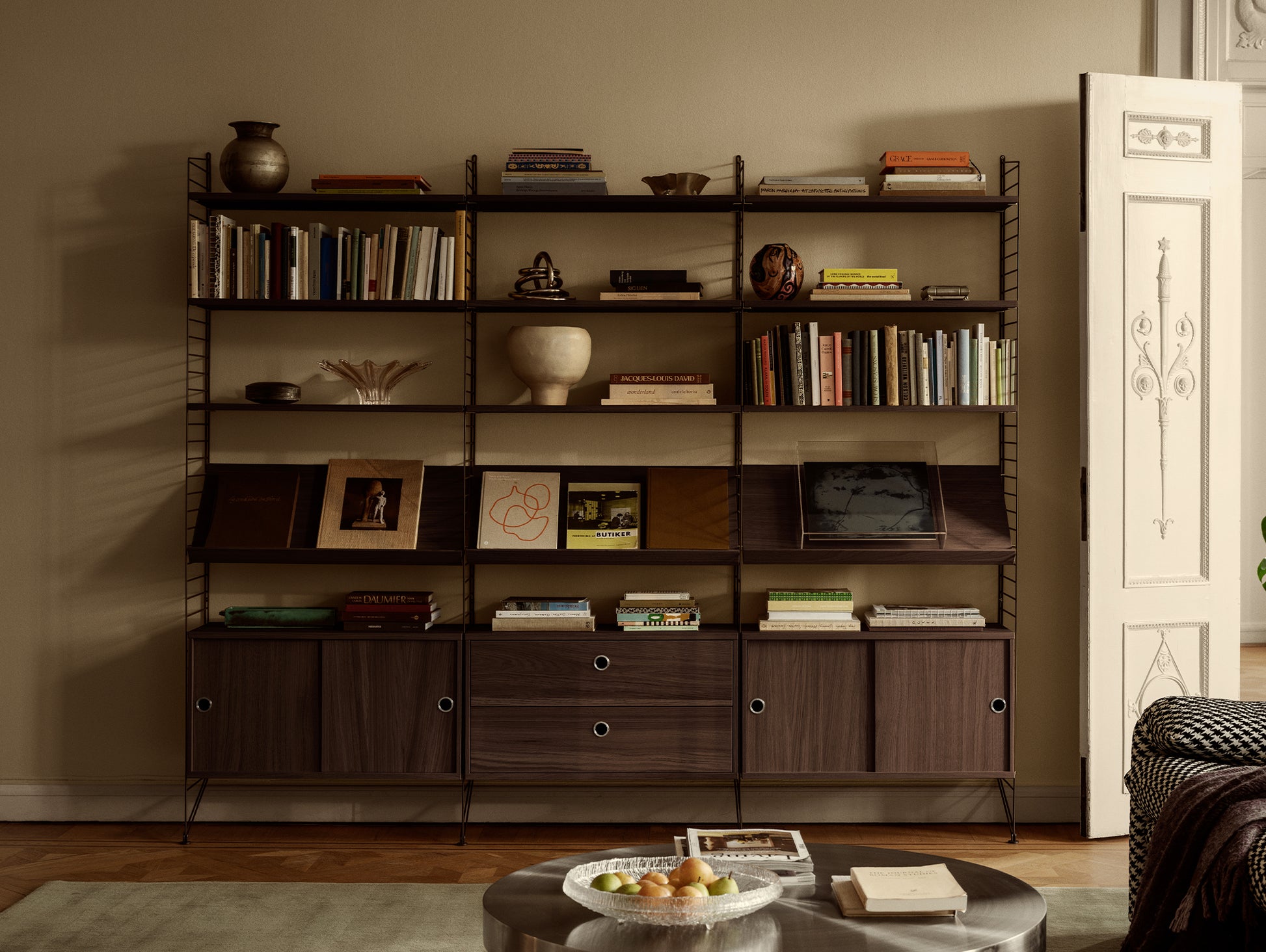 String System Shelves - DarkOak