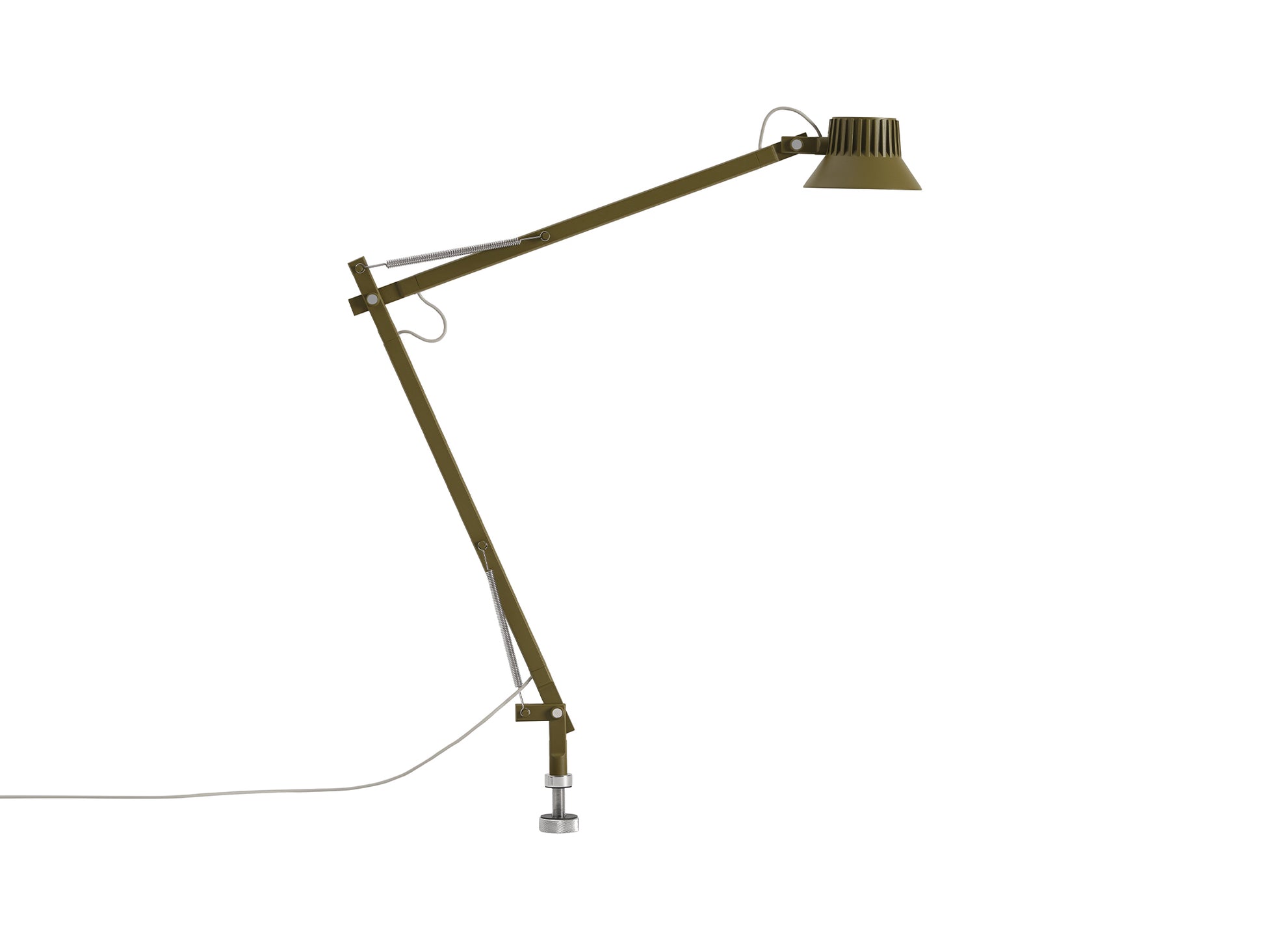 Dedicate Table Lamp by Muuto - L2 with Pin / Green Brown