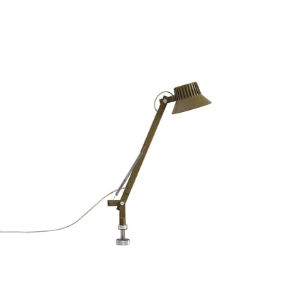 Dedicate Table Lamp by Muuto - S1 with Pin / Brown Green