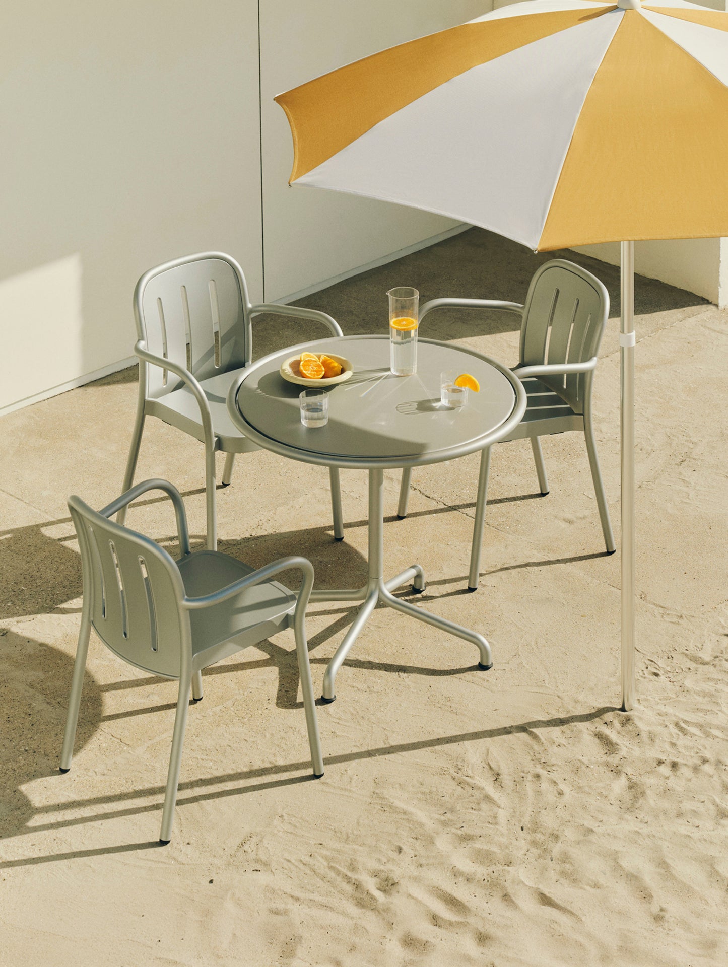 Deville Armchair by HAY - Silver Grey