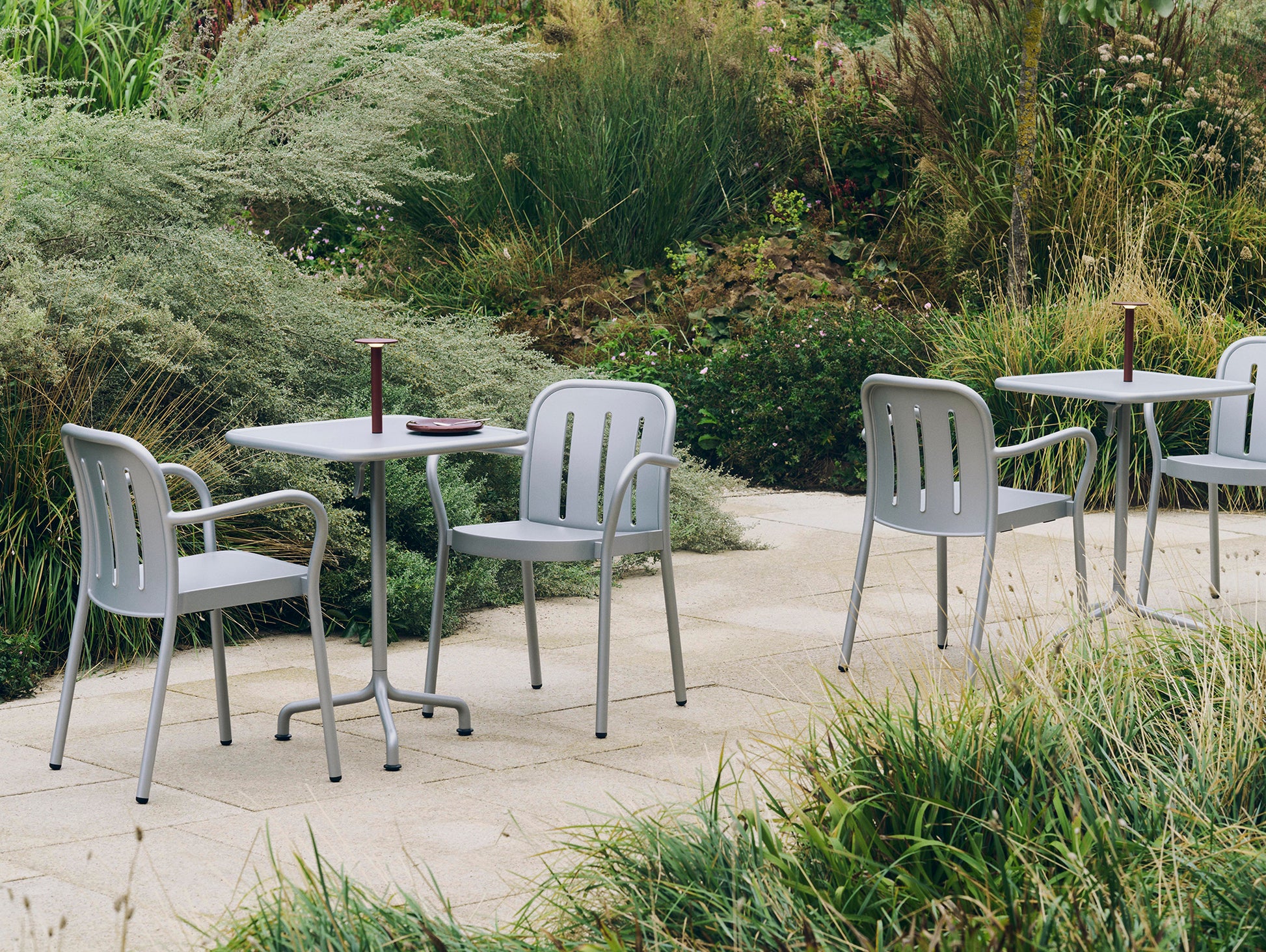 Deville Armchair by HAY - Silver Grey