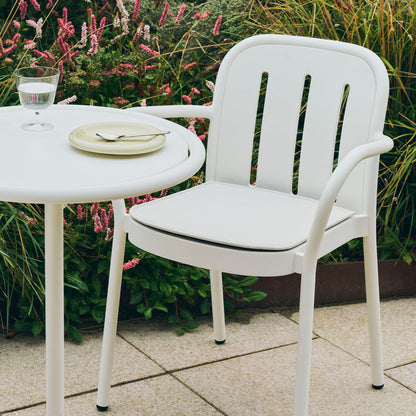 Deville Armchair Seat Pad by HAY - Cream White