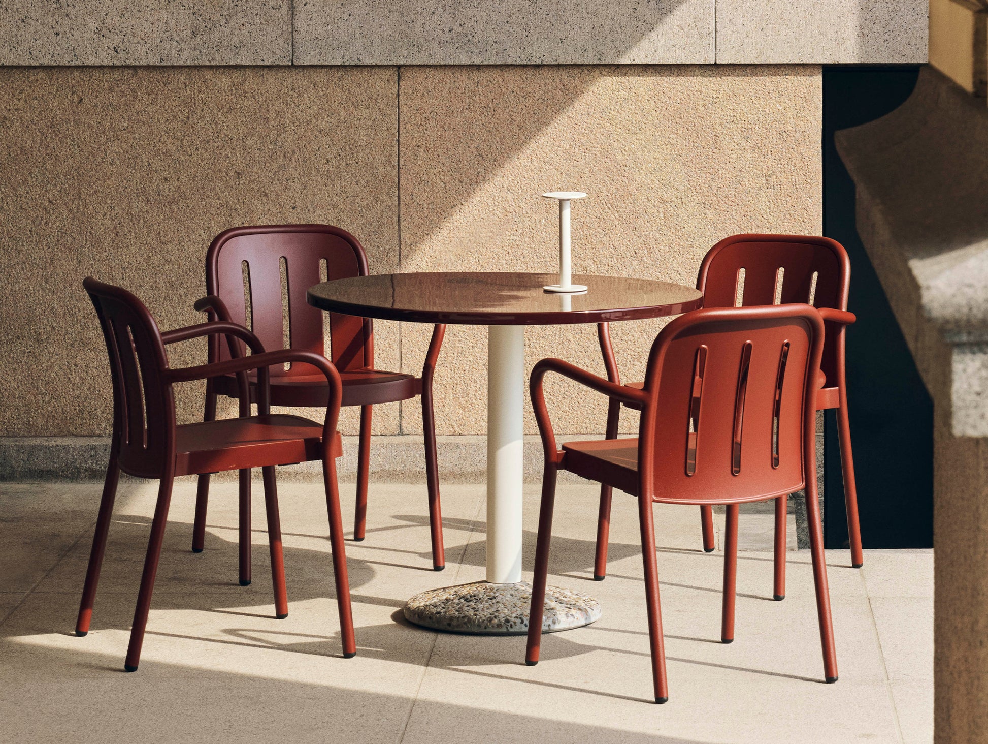 Host Portable Lamp by HAY - Cream White