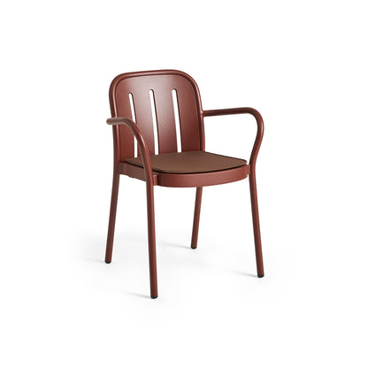 Deville Armchair Seat Pad by HAY - Iron Red