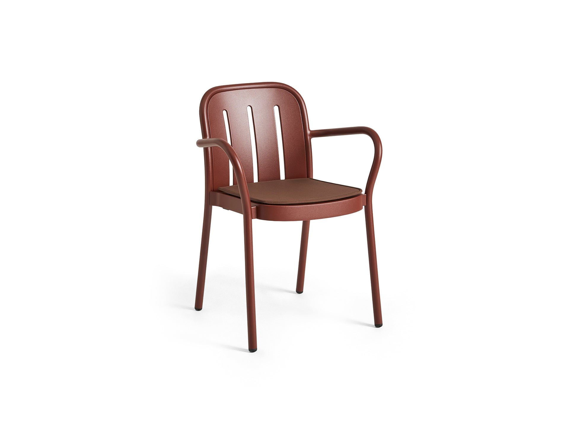 Deville Armchair Seat Pad by HAY - Iron Red
