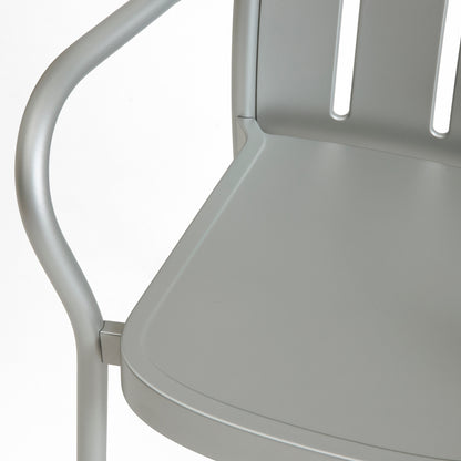 Deville Armchair by HAY - Silver Grey