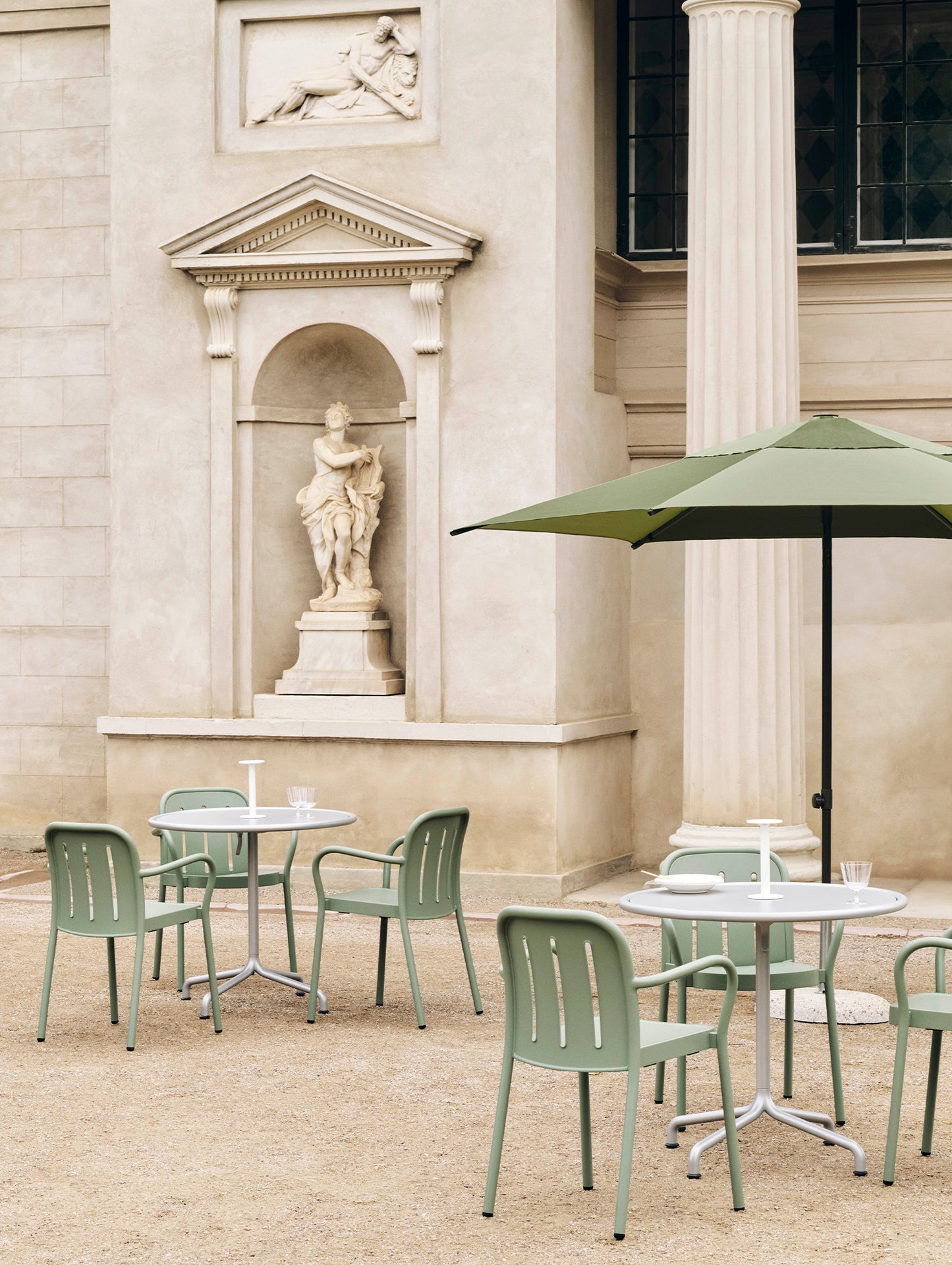 Deville Armchair by HAY - Thyme Green